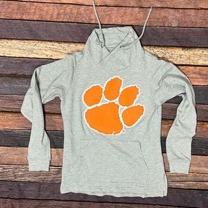 Clemson Tigers University Collegiate NCAA Gray Pullover Sweatshirt